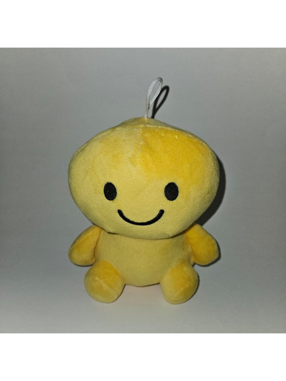 Peek-A-Boo Yellow Smiley Smiling Face Plush  7" Stuffed Toy